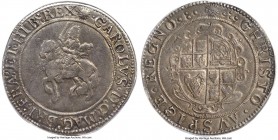 Charles I Crown ND (1645-1646) AU50 PCGS, Tower mint (under Parliament), Sun mm, Group IV, S-2761, N-2198. 29.82gm. Very well made on a perfectly roun...