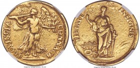 Connaught gold "St. Catherine" Medal 1662 VF30 NGC, 25mm. 10.07gm. MI-491/114var (gold). Possibly unique, a complimentary metal to Queen Catherine of ...