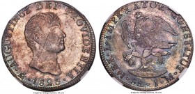 Augustin I Iturbide 8 Reales 1823 Mo-JM MS63 NGC, Mexico City mint, KM310. Standing well above the vast majority of its peers in terms of sheer preser...