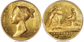 Victoria gold Specimen "Coronation" Medal 1838 SP62 PCGS, Eimer-1315, BHM-1801. 37mm. 30.71gm. By Benedetto Pistrucci. Just 1,369 specimens of this me...