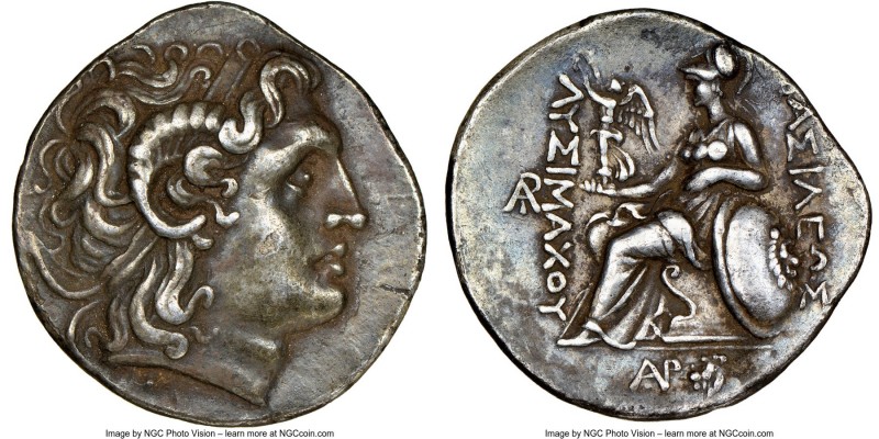 THRACIAN KINGDOM. Lysimachus (305-281 BC). AR tetradrachm (31mm, 16.60 gm, 9h). ...