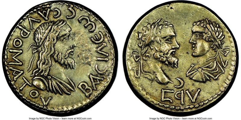 BOSPORUS KINGDOM. Sauromates II (AD 174-211), with Septimius Severus and Caracal...