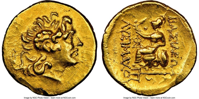 PONTIC KINGDOM. Mithradates VI Eupator (120-63 BC). AV stater (18mm, 8.26 gm). N...