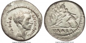 C. Numonius Vaala (43 or 41 BC). AR denarius (19mm, 3.56 gm, 8h). NGC (photo-certificate) Choice VF 4/5 - 2/5, punch mark. Rome. C. NVMONIVS VAALA, ba...