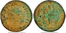 Martinian (AD 324). BI follis or reduced nummus (20mm, 3.09 gm, 11h). NGC VF 5/5 - 1/5. Nicomedia, 4th officina, July-September AD 324. D N M MARTINIA...