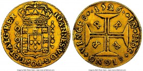 João V gold 2000 Reis 1726-R (Clipped) NGC, Rio de Janeiro mint, KM112. 4.97gm.

HID09801242017