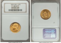 Ferdinand I gold 20 Leva 1912 MS61 NGC, KM33. A well-struck and popular gold type beaming with cartwheel luster. 

HID09801242017