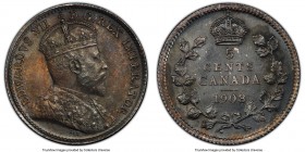 Edward VII Specimen 5 Cents 1908 SP64 PCGS, Ottawa mint, KM13.

HID09801242017