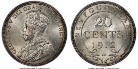 Newfoundland. George V 20 Cents 1912 MS64 PCGS, Ottawa mint, KM15.

HID09801242017