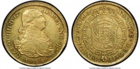 Charles IV gold 8 Escudos 1794 P-JF AU55 PCGS, Popayan mint, KM62.2, Cal-72. AGW 0.7614 oz. 

HID09801242017