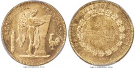 Republic gold 50 Francs 1904-A MS63 PCGS, Paris mint, KM831, Fr-549, Gad-1113. Copper-gold in color, a choice piece with copious luster.

HID098012420...