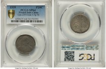 French Colony nickel Specimen Essai 20 Cents 1939 SP64 PCGS, Paris mint, KM-E33, Lec-239. 5.5gm. Reeded edge.

HID09801242017