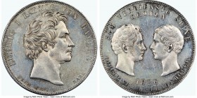 Bavaria. Ludwig I "Reichenbach" Taler 1826 MS62 NGC, KM721. Struck upon the death of the king's servants, Reichenbach and Fraunhofer.

HID09801242017