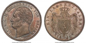 Hesse-Darmstadt. Ludwig II Taler 1836-HR AU58 PCGS, KM298. Russet gray toning throughout with some tinges of gunmetal blue on the obverse.

HID0980124...