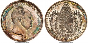 Prussia. Friedrich Wilhelm IV 2 Taler 1856-A MS64 PCGS, Berlin mint, KM467, Dav-772. An ideal type representative, shimmering with mint luster and an ...