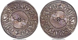 Kings of All England. Aethelstan Penny ND (924/5-939) XF45 ANACS, Chester mint, Abba as moneyer, Circumscription Cross type, S-1093, N-672 (R), cf. CN...