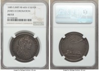 James II silver "Coronation" Medal 1685 AU53 NGC, Eimer-273, MI-605/5. By J. Roettier.

HID09801242017