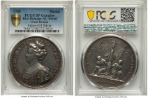 Anne silver Specimen "Battle of Oudenarde" Medal 1708 AU Details (Rim Damage) PCGS, Eimer-433. By J. Croker.

HID09801242017
