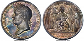 George IV silver Specimen "Coronation" Medal 1821 SP64 PCGS, BHM-1073. 48.5mm. By T. Halliday and P. Kempson. A scarcer coronation type, its portrait ...