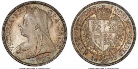 Victoria 1/2 Crown 1895 MS65 PCGS, KM782, S-3938. A laudable offering and immensely attractive. 

HID09801242017