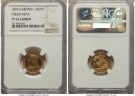 Victoria gold Proof 1/2 Sovereign 1893 PR62 Cameo NGC, KM784, S-3878.

HID09801242017