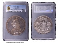 Victoria silver Specimen "Golden Jubilee" Medal ND (1887) SP64 PCGS, Eimer-1733b, BHM-3219. 76mm. By J. E. Boehm and F. Leighton. A massive celebrator...