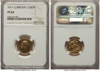 George V gold Proof 1/2 Sovereign 1911 PR63 NGC, KM819, S-4006.

HID09801242017