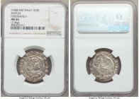Naples & Sicily. Ferdinand I (1458-1494) Coronato ND (1488-1494)-T MS64 NGC MIR-69/3 (R4). 3.96gm. A rare variety of this type, which MIR calls "Extre...