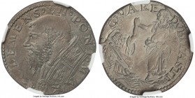 Papal States. Clement VII Double Carlino ND (1523-1534) XF45 NGC, B-481. 5.29gm. A smoky gray in color, strong for its assigned grade with considerabl...