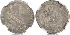 Papal States. Clement VIII Teston ND (1592-1605) XF40 NGC, MIR-1431 (RR). 9.49gm. A very scarce issue in any grade. Rarely encountered on auction. 

H...