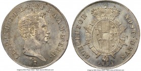 Tuscany. Leopold II Paolo 1832 MS66 NGC, Florence mint, KM-C70. Unbelievably well-preserved for its nearly 200-year-old age, suggesting careful storag...