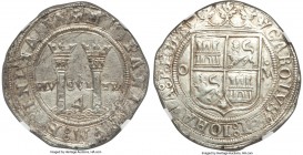 Charles & Johanna "Late Series" 4 Reales ND (1542-1555) Mo-O MS64 NGC, Mexico City mint, KM0018. 13.70gm. For its age, circulation and production qual...