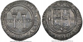 Charles & Johanna "Late Series" 4 Reales ND (1542-1555) L-M AU58 NGC, Mexico City mint, KM0018, Cal-114. 13.53gm. Sharply executed and notably close t...