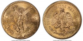 Estados Unidos gold 50 Pesos 1946 MS66+ PCGS, Mexico City mint, KM481. Finest graded for this date. AGW 1.2056 oz. 

HID09801242017
