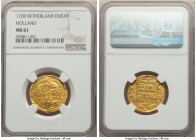 Holland. Provincial gold Ducat 1728 MS61 NGC, KM12.2. AGW 0.1106 oz.

HID09801242017