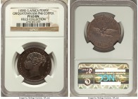 Griquatown. Republic Proof Pattern Penny ND (1890) PR63 Brown NGC, KM-XPn6. From the Hills Collection

HID09801242017