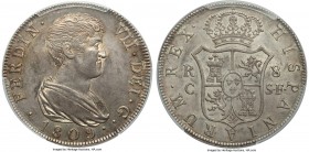 Ferdinand VII 8 Reales 1809 C-SF MS62 PCGS, Catalonia mint, KM455.1. Struck under the authority of Ferdinand VII during the French intervention in Spa...