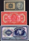Czechoslovakia Lot of 3 Prints of Banknotes 1926 - 1932
20 500 1000 Korun 1926-1932