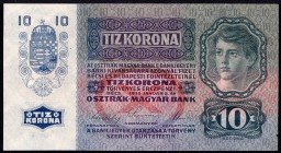 Austria 10 Kronen 1915
P# 19; UNC