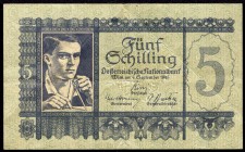 Austria 5 Schilling 1945
P# 121; VF/XF