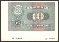 Estonia 10 Krooni 1928 Specimen One Side
P# 63s; Riabchenko# 23057 Specimen; № 325693