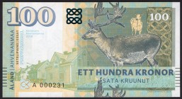 Finland 100 Kronor 2018 Specimen "Åland Islands"
Fantasy Banknote; Limited Edition; Åland Islands; Made by Matej Gábriš; BUNC