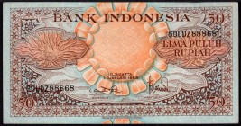 Indonesia 50 Rupiah 1959 
P# 68; aUNC