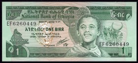Ethiopia 1 Birr 1991 
P# 41; UNC