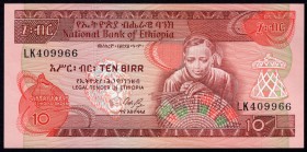 Ethiopia 10 Birr 1991 
P# 43; UNC