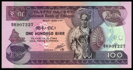 Ethiopia 100 Birr 1991 RARE!
P# 45; № BK 907227; UNC; RARE!
