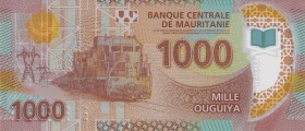 Mauritania 1000 Ouguiya 2017
Polymer; Fancy number # 2935999; UNC