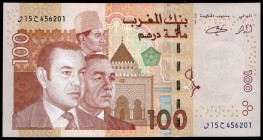 Morocco 100 Dirhams 2002 
P# 70; UNC