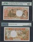 New Hebrides 1000 Francs 1975 (ND) PMG Superb Gem UNC 67 EPQ
#00892036; Pick# 20b