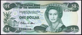 Bahamas 1 Dollar 1974 
P# 43; UNC